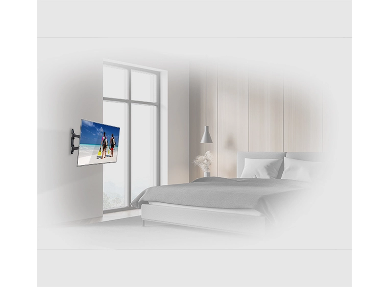 B-Tech BTV513/B Leddet flatskjermfeste Black 