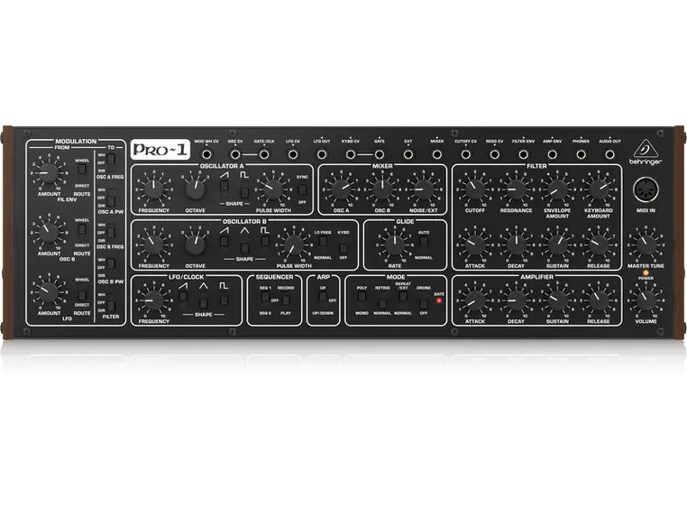 Behringer Pro-1 Analog Synthesizer * *Kunderetur 