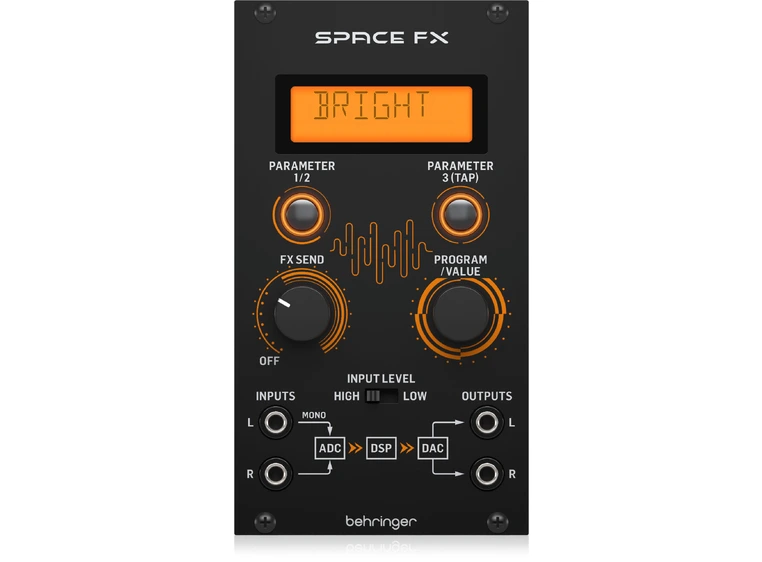 Behringer Space FX 24-bit Stereo Multi-FX Engine Module 