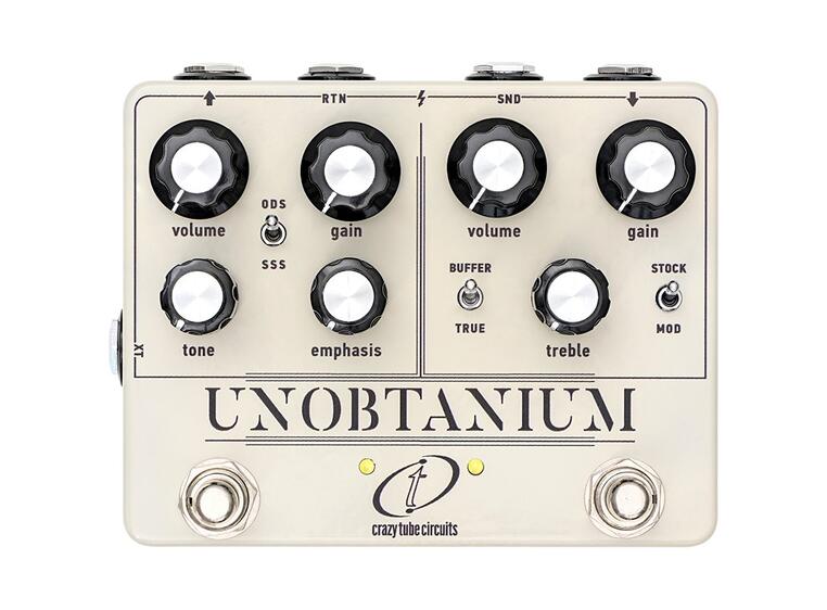Crazy Tube Unobtanium Dual Channel Amp in a box / Overdrive