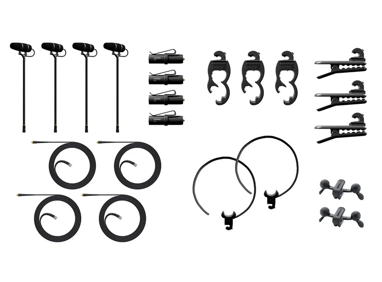 DPA 4099 CORE+ Rock Touring Kit 4 Mics, Extreme SPL 