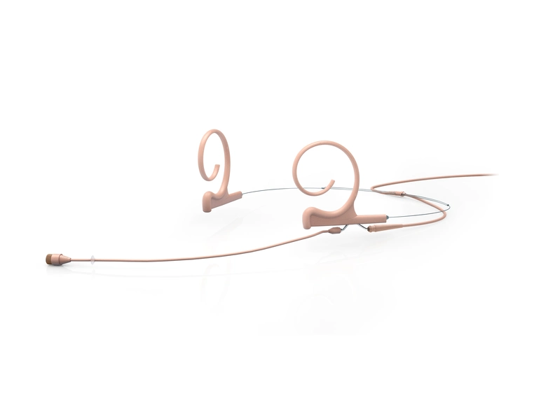 DPA 4266 CORE+ Omni Flex Headset Mic 110 mm Boom, Beige, MicroLock 