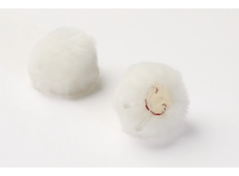 DPA Fur Windscreen, White, Small 