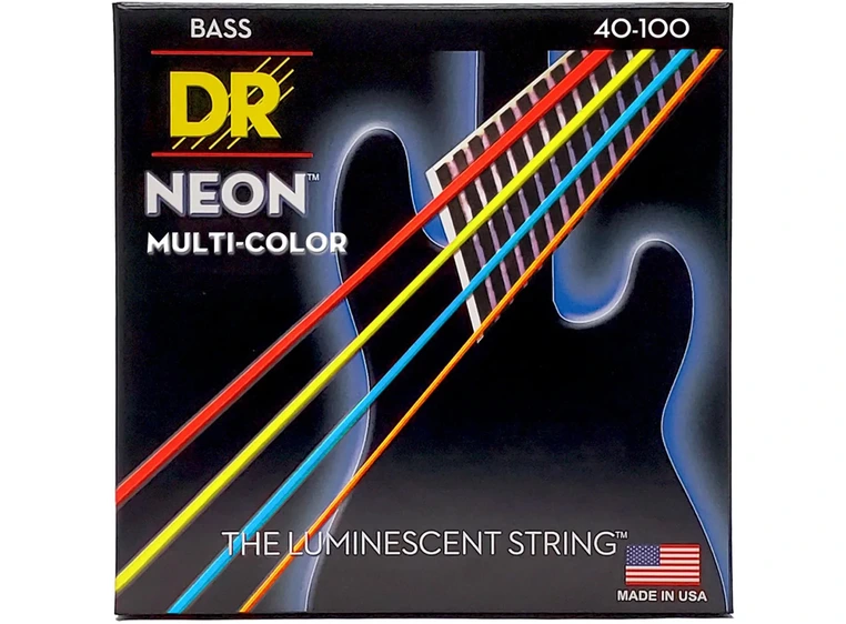 DR Strings NMCB-40 Multi-Colour (040-100) 