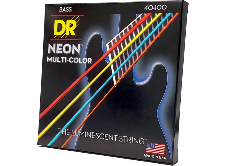 DR Strings NMCB-40 Multi-Colour (040-100) 