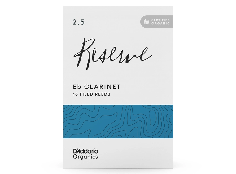 D'Addario Woodwinds ODBR1025 10-pakning Org. Reserve Eb-Klarinett 2.5 