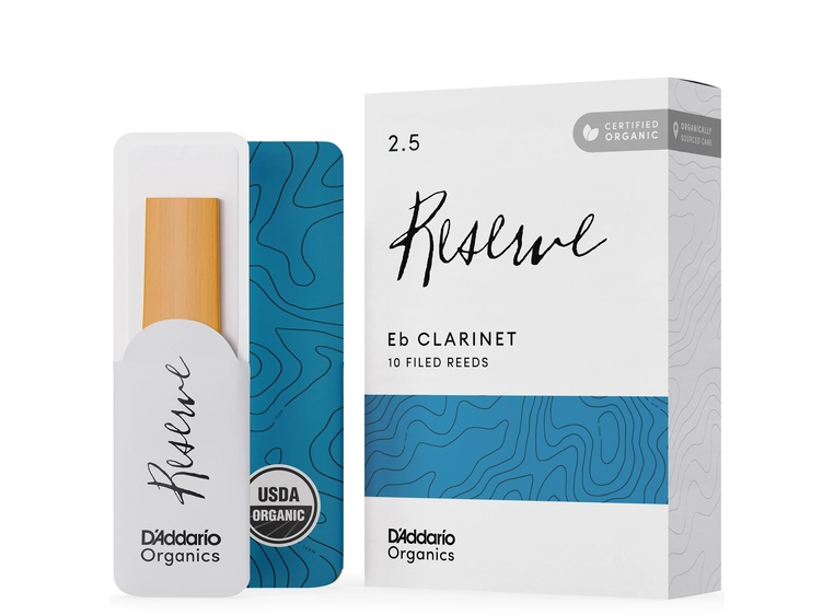 D'Addario Woodwinds ODBR1025 10-pakning Org. Reserve Eb-Klarinett 2.5 