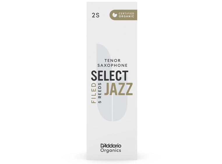 D'Addario Woodwinds ORSF05TSX2S 5-pk 2S Org. Select Jazz Filed Tenor-sax 