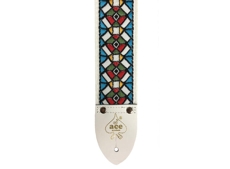 D'Andrea Ace 2" Vintage Reissue Strap Stained Glass