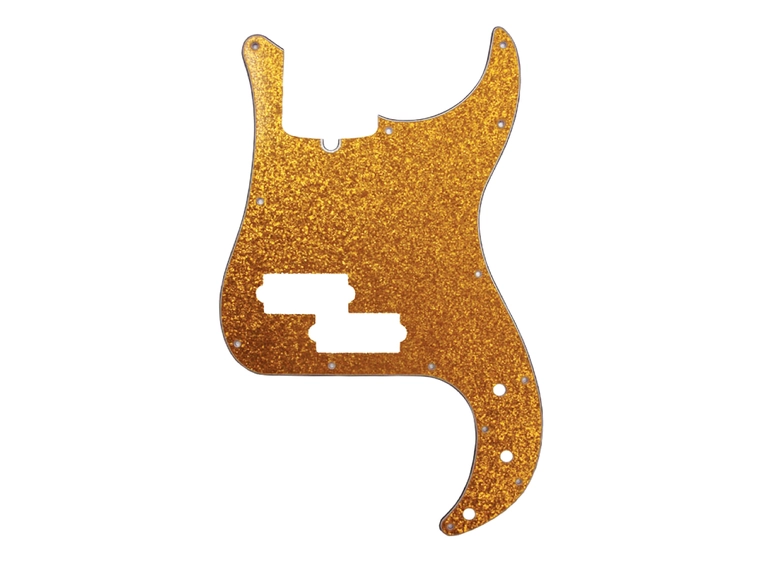 D'Andrea P-Bass Pickguard Gold Sparkle 