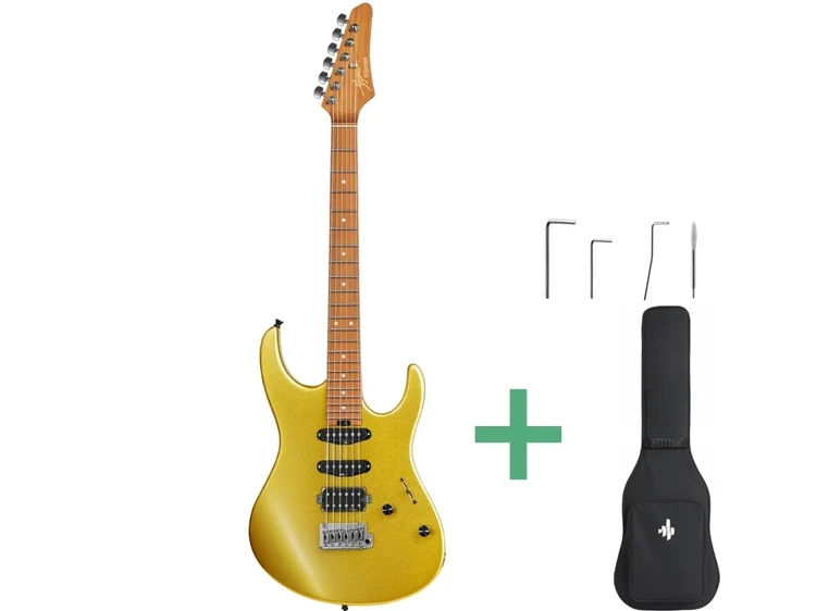 Donner DST-700 el-gitar gold 