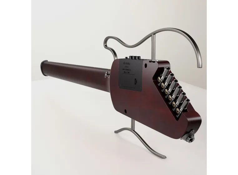 Donner HUSH-I silent stålstrengsgitar sunburst 