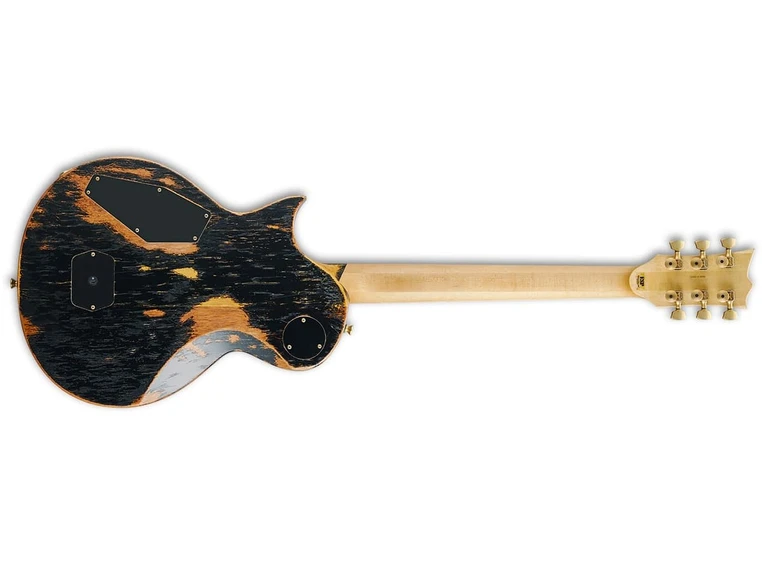 ESP Original Will Adler Warbird Distressed Black w/ Graphic 