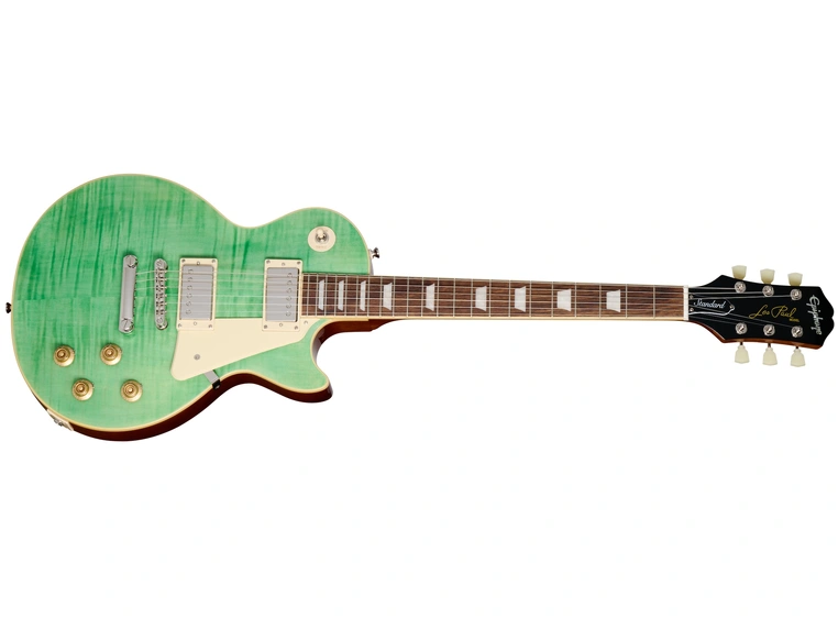 Epiphone Les Paul Standard 50s Figured Seafoam Greem 