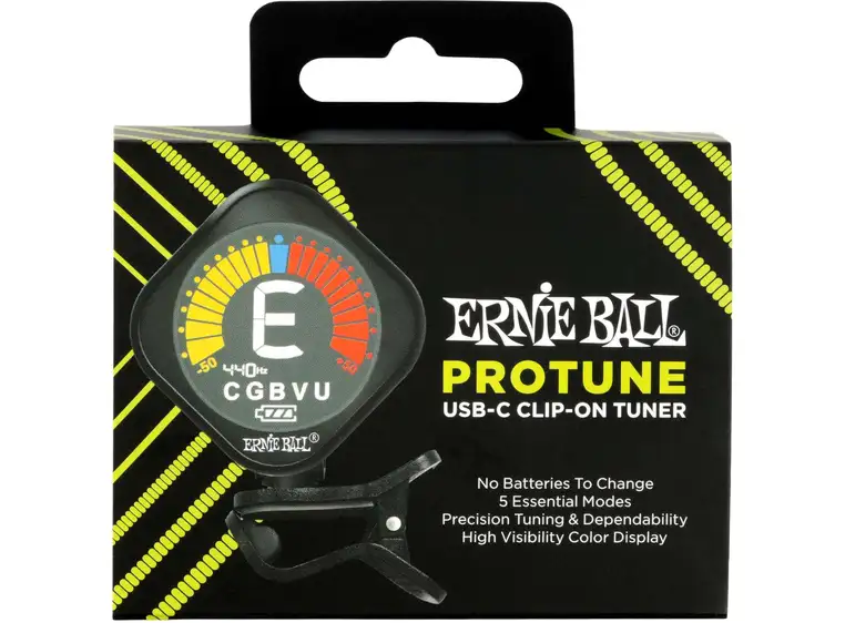 Ernie Ball EB-9627 Protune USB-C Tuner 