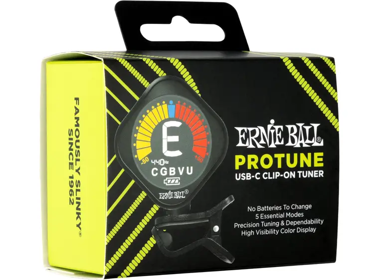 Ernie Ball EB-9627 Protune USB-C Tuner 