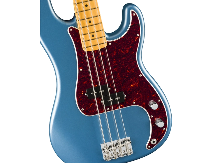 Fender Am Pro Classic Precision Bass Faded Lake Placid Blue, MN 