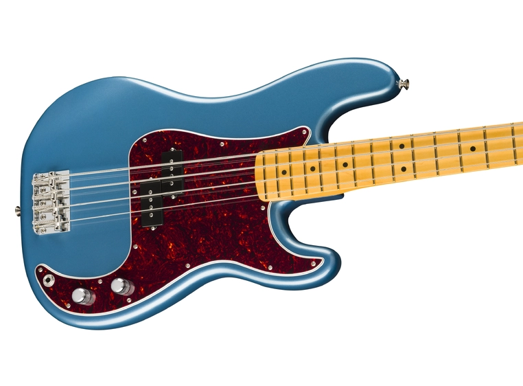 Fender Am Pro Classic Precision Bass Faded Lake Placid Blue, MN 