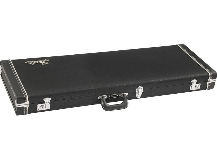 Fender Classic Series Wood Case Strat/Tele, Left-Hand, Black 