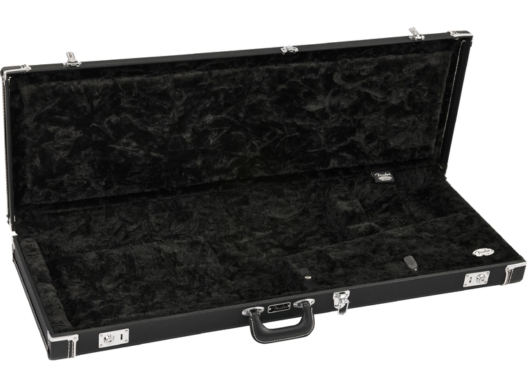 Fender Classic Series Wood Case Strat/Tele, Left-Hand, Black 