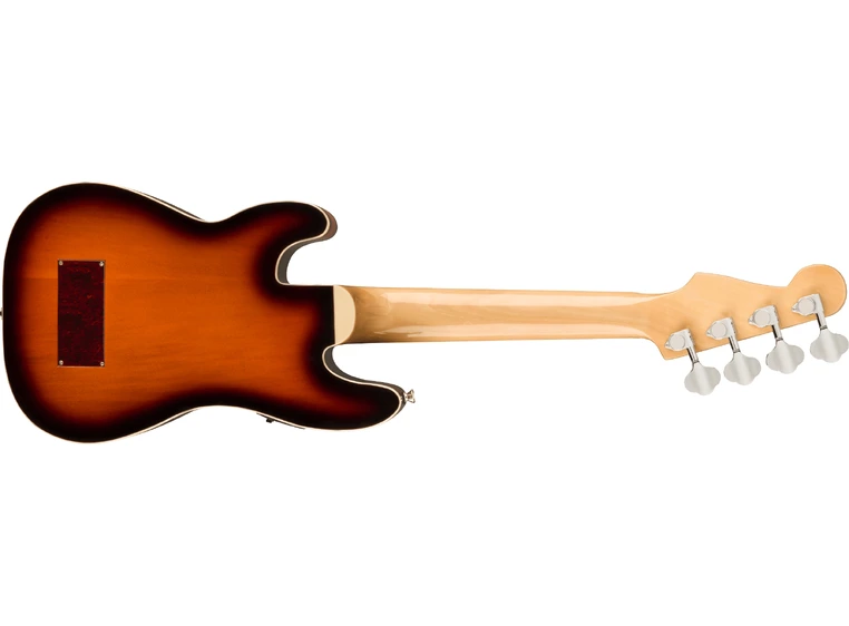 Fender Fullerton Precision Bass Uke 3-Color Sunburst, Tortoise PG, Walnut FB 