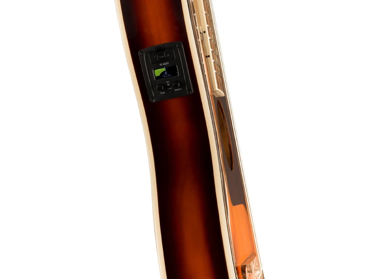 Fender Fullerton Precision Bass Uke 3-Color Sunburst, Tortoise PG, Walnut FB 