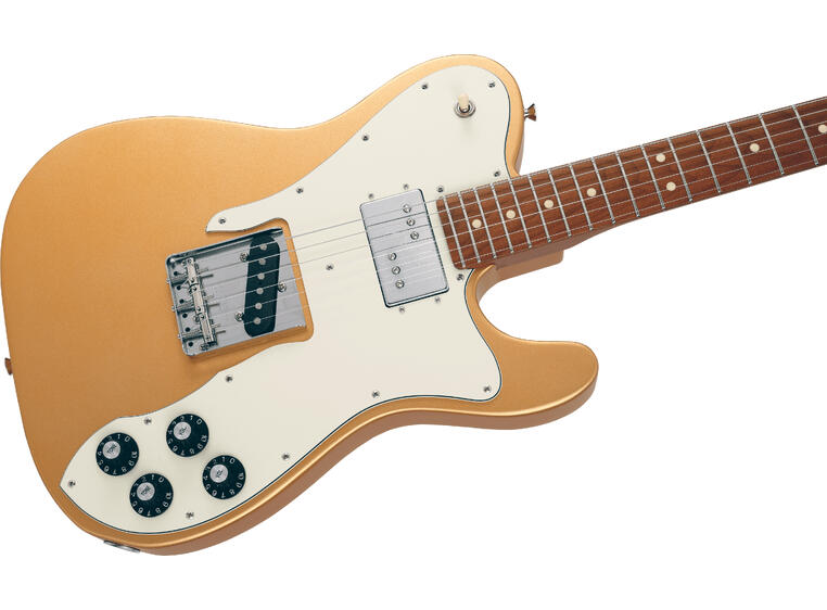 Fender MIJ Telecaster Custom Limited Run Roasted Maple, Gold