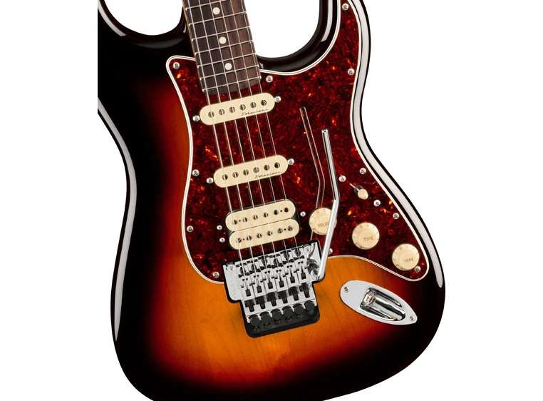 Fender Player II Mod. Stratocaster HSS Floyd Rose, RW, 3 Tone Sunburst 