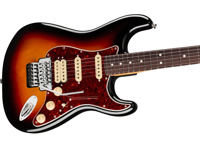 Fender Player II Mod. Stratocaster HSS Floyd Rose, RW, 3 Tone Sunburst 