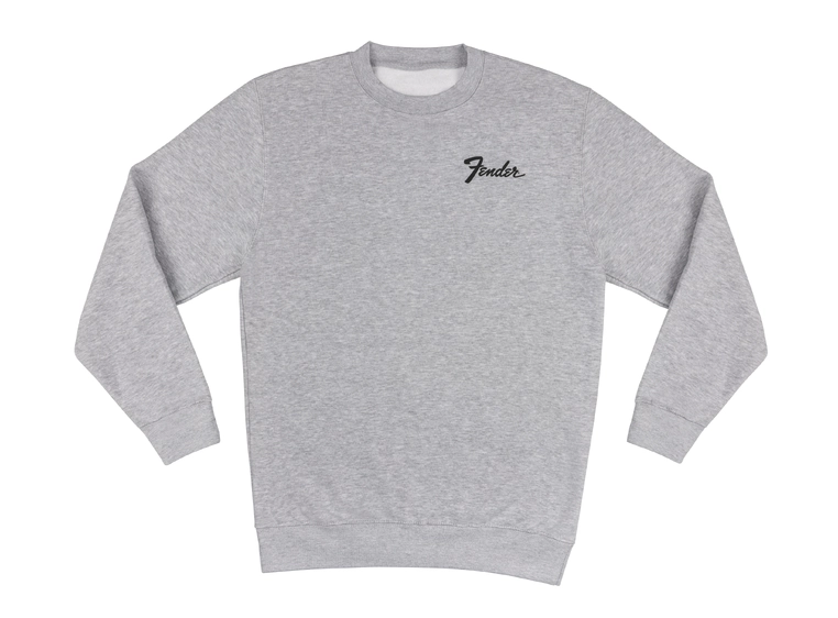 Fender SM Transition Logo Sweatshirt Athletic Gray, S 