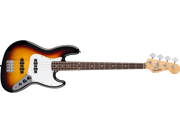 Fender Standard Jazz Bass IL, White Pickguard, 3-Color Sunburst 