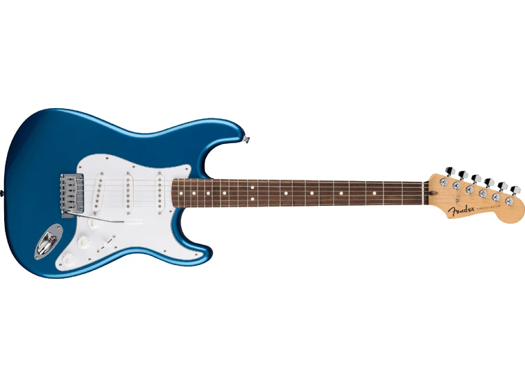 Fender Standard Stratocaster IL, White Pickg, Aqua Marine Metallic 