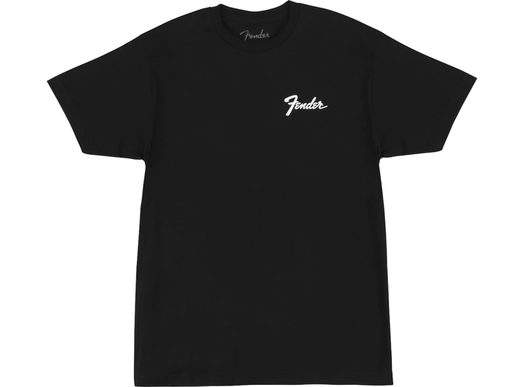 Fender Transition Logo Tees Black M 