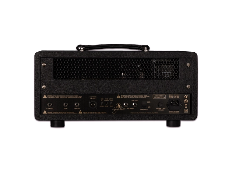 Friedman JJ-JUNIOR Head Jerry Cantrell 2 Channel, 20 Watt Head, EL84, Cab Sim 