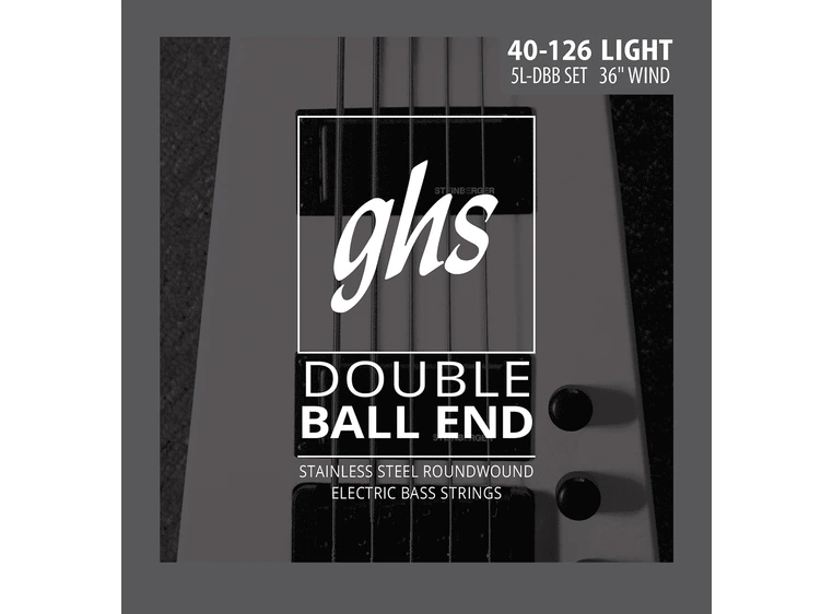 GHS 5LDBB Double Ball End 5-str (040-126) Light, 36" length 