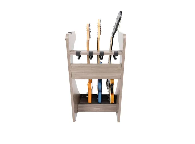 Gator Frameworks GFW-ELITEGTR3RK-GRY Elite Series 3 El/Ac Guitar Rack - GRY 