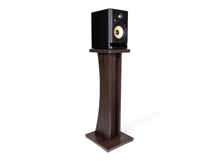 Gator Frameworks GFW-ELITESPKSTMN-BRN Elite Series Monitor Speaker Stand in 