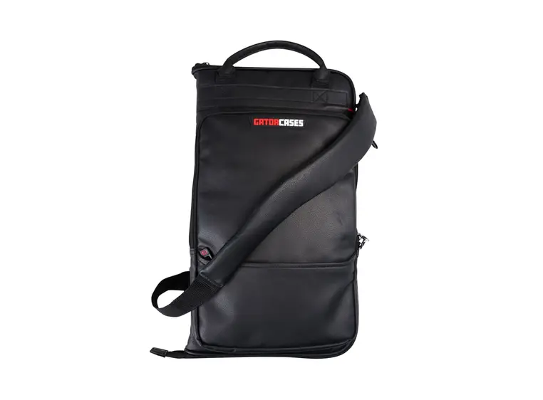 Gator GP-STICKBAG-DLX Deluxe Faux Leather Drum Stick Bag 