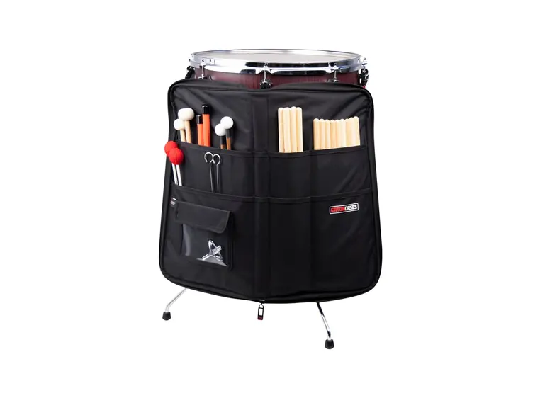 Gator GP-STICKBAG-DLX Deluxe Faux Leather Drum Stick Bag 