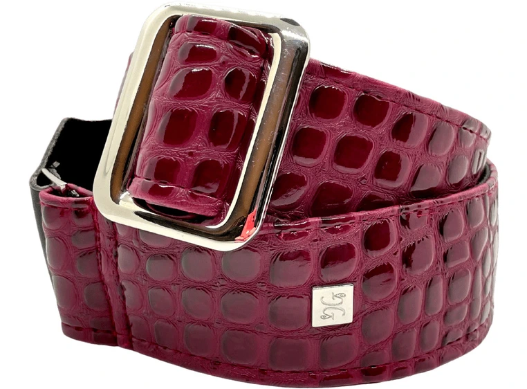 Get'm Get'm Aussie Gator Burgundy 2" Gitarreim 