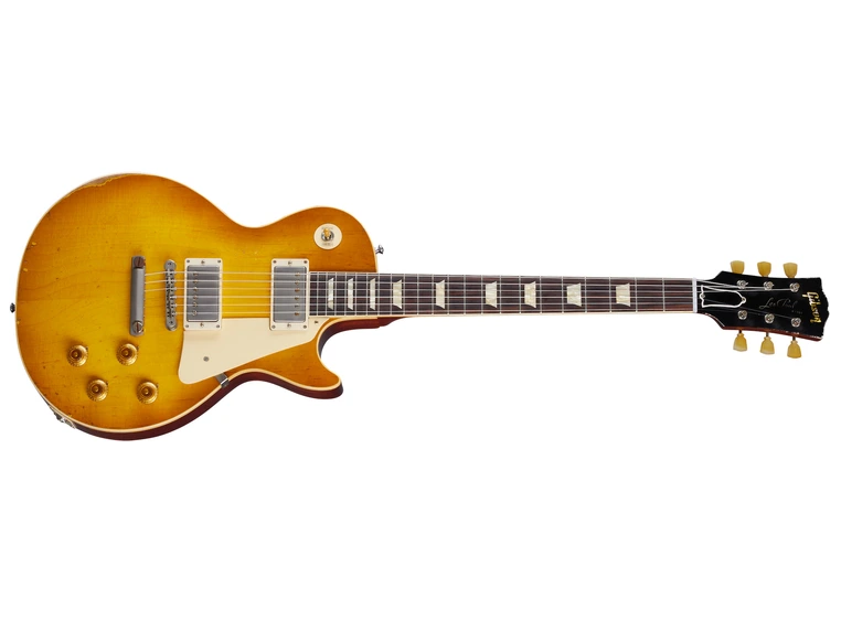 Gibson Customshop 1958 Les Paul Standard Reissue Heavy Aged Lemon Burst 