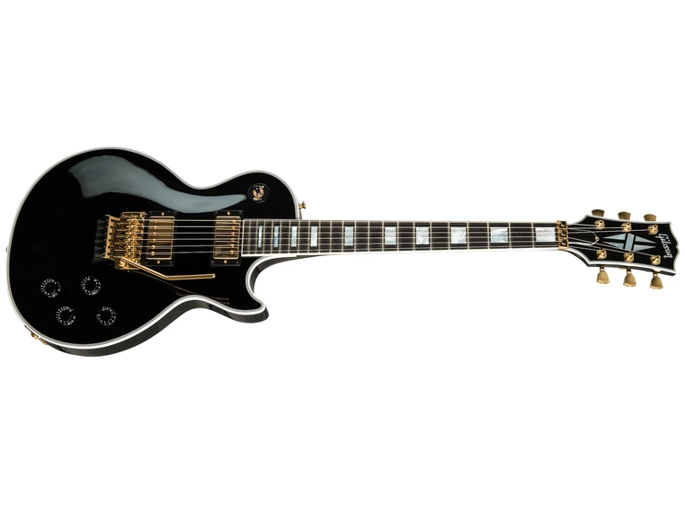 Gibson Customshop Les Paul Axcess Custom Ebony Fingerboard Floyd Rose Gloss Ebony 