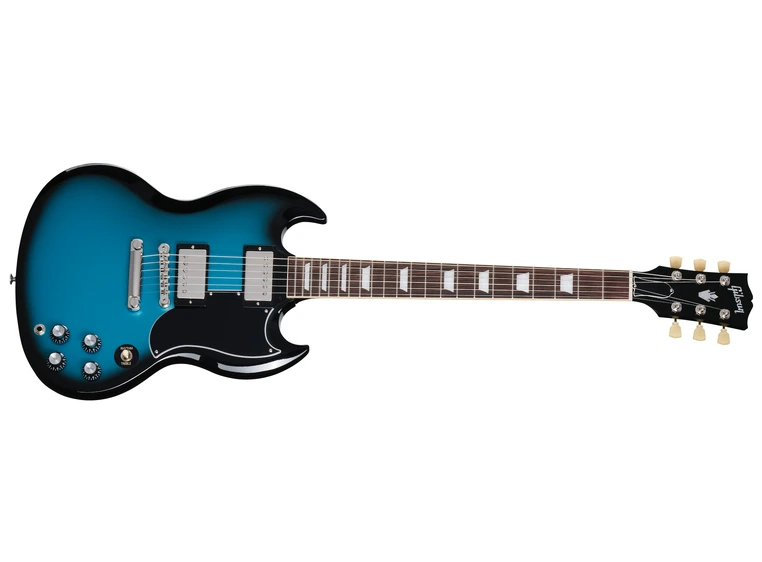 Gibson SG Standard 61 Stop Bar Pelham Blue Burst 