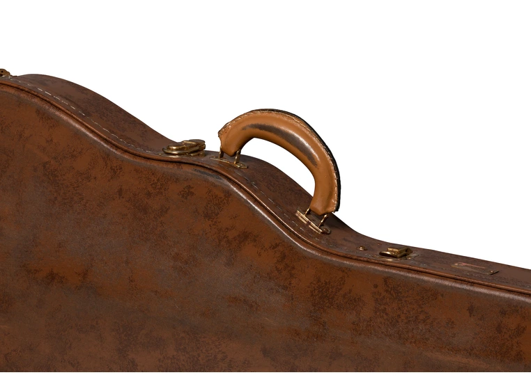 Gibson S&A Lifton Historic Case Les Paul "5-Latch" Brown/Pink, Aged 