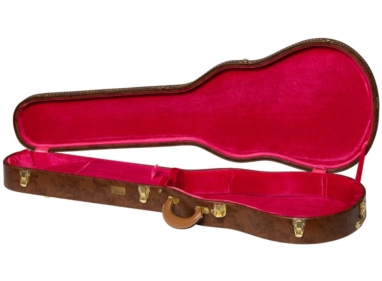 Gibson S&A Lifton Historic Case Les Paul "5-Latch" Brown/Pink 