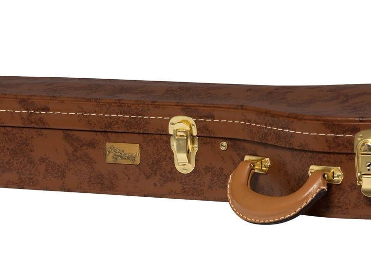Gibson S&A Lifton Historic Case Les Paul "5-Latch" Brown/Pink 