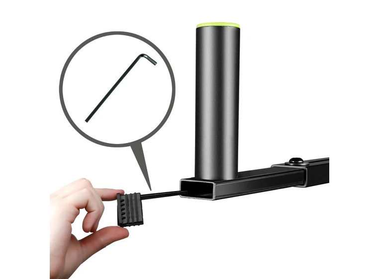 Gravity SAT 36 B Adjustable T-Bar for Speaker Stands 
