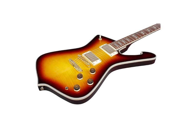 Ibanez IC420FM-VLS Iceman El-gitar med gigbag 