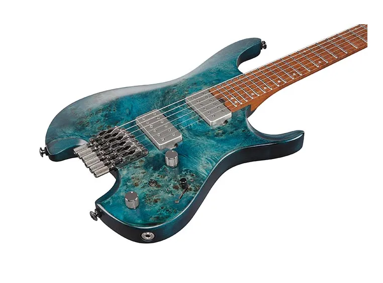Ibanez Q52PB-COL El-gitar med gigbag Headless 