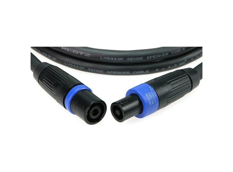 KLOTZ L44PSPMMF2000 speakON 4 x 4.0 mm2 F-M PUR 20m 